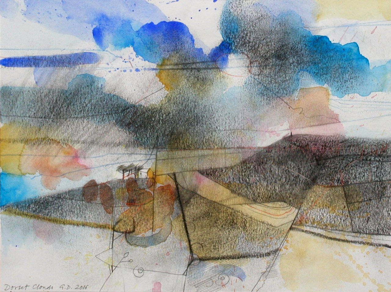 Gerry Dudgeon Dorset Clouds