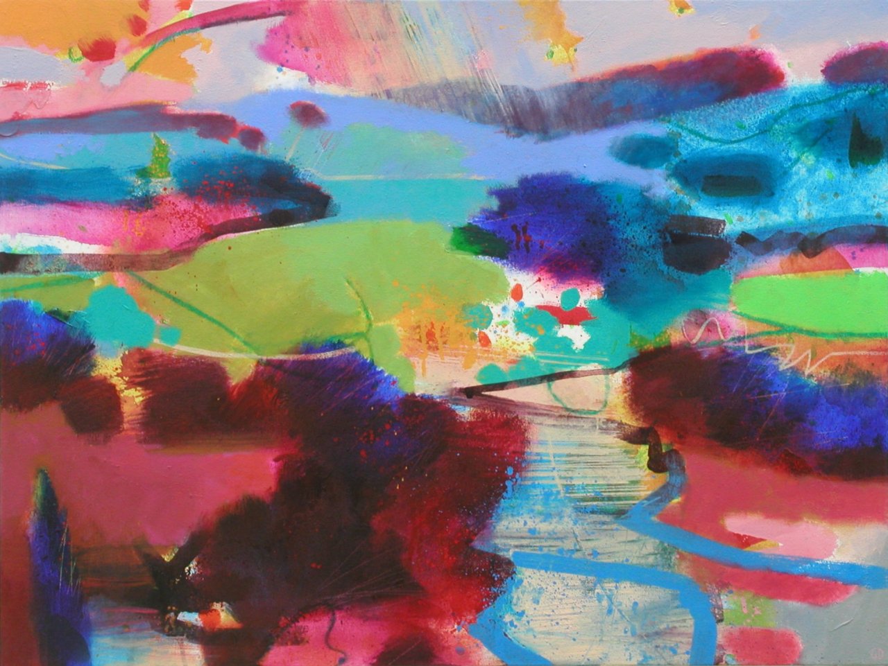 Gerry Dudgeon Red Rainbow