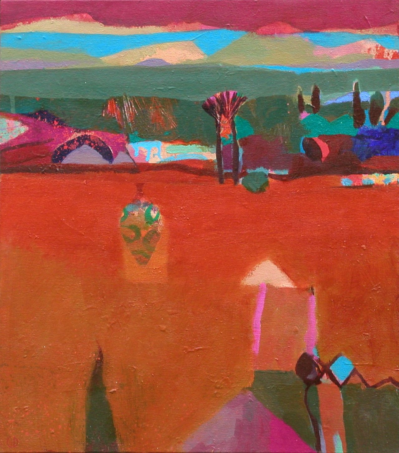 Gerry Dudgeon Fatehpur Fan Palms