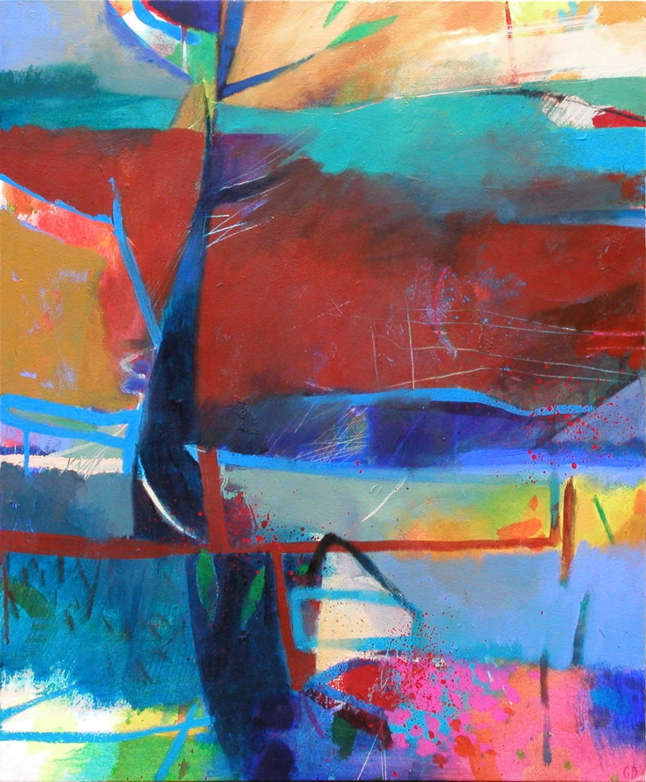 Gerry Dudgeon Tree Reflection