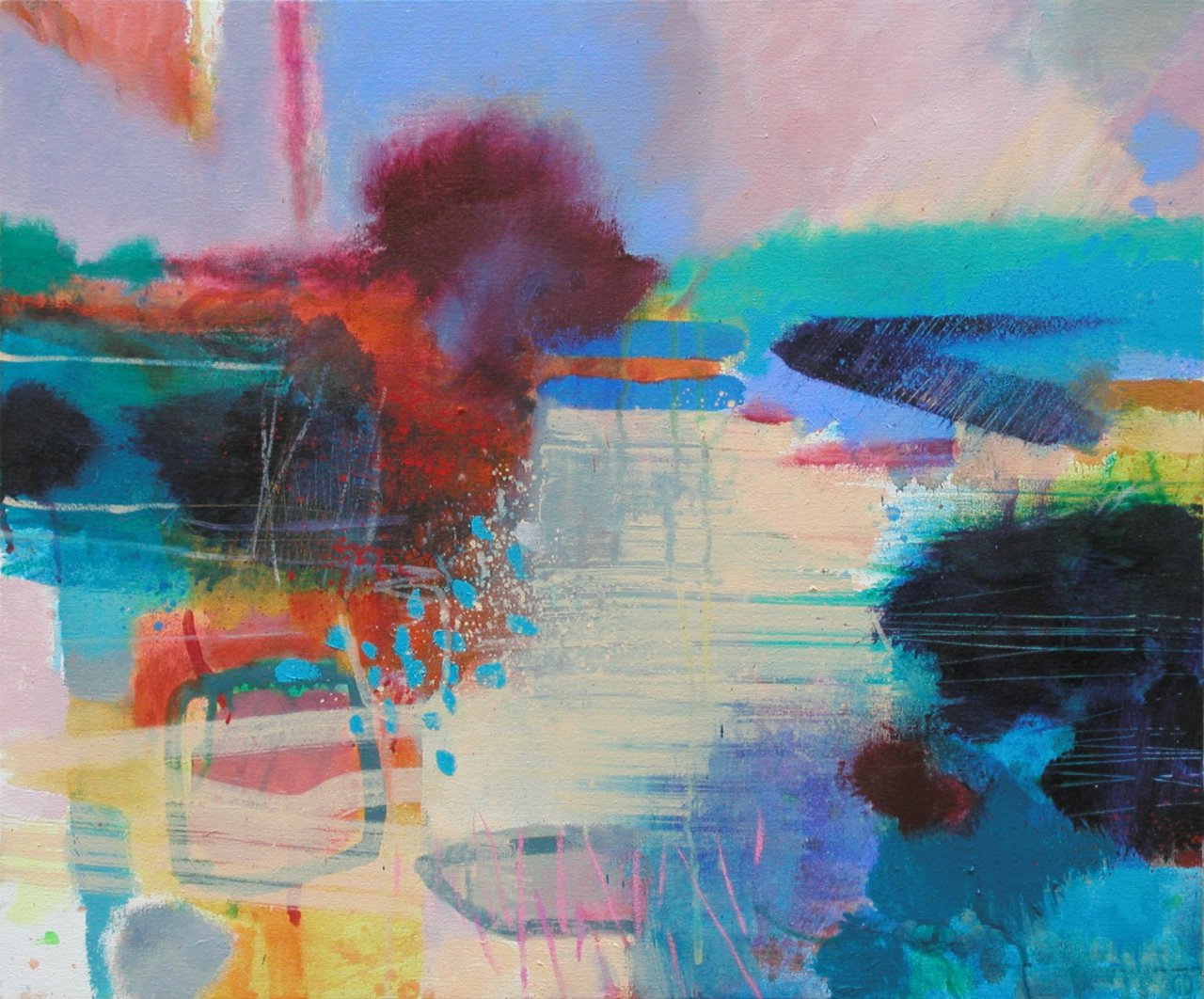 Gerry Dudgeon Boat amongst the Reeds