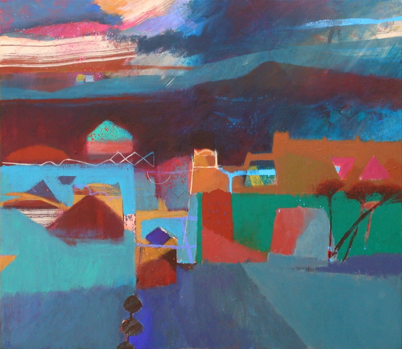 Gerry Dudgeon Rain in the Atlas Mountains