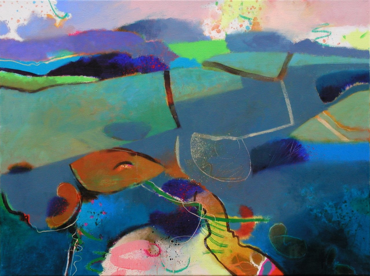 Gerry Dudgeon Terraced Fields