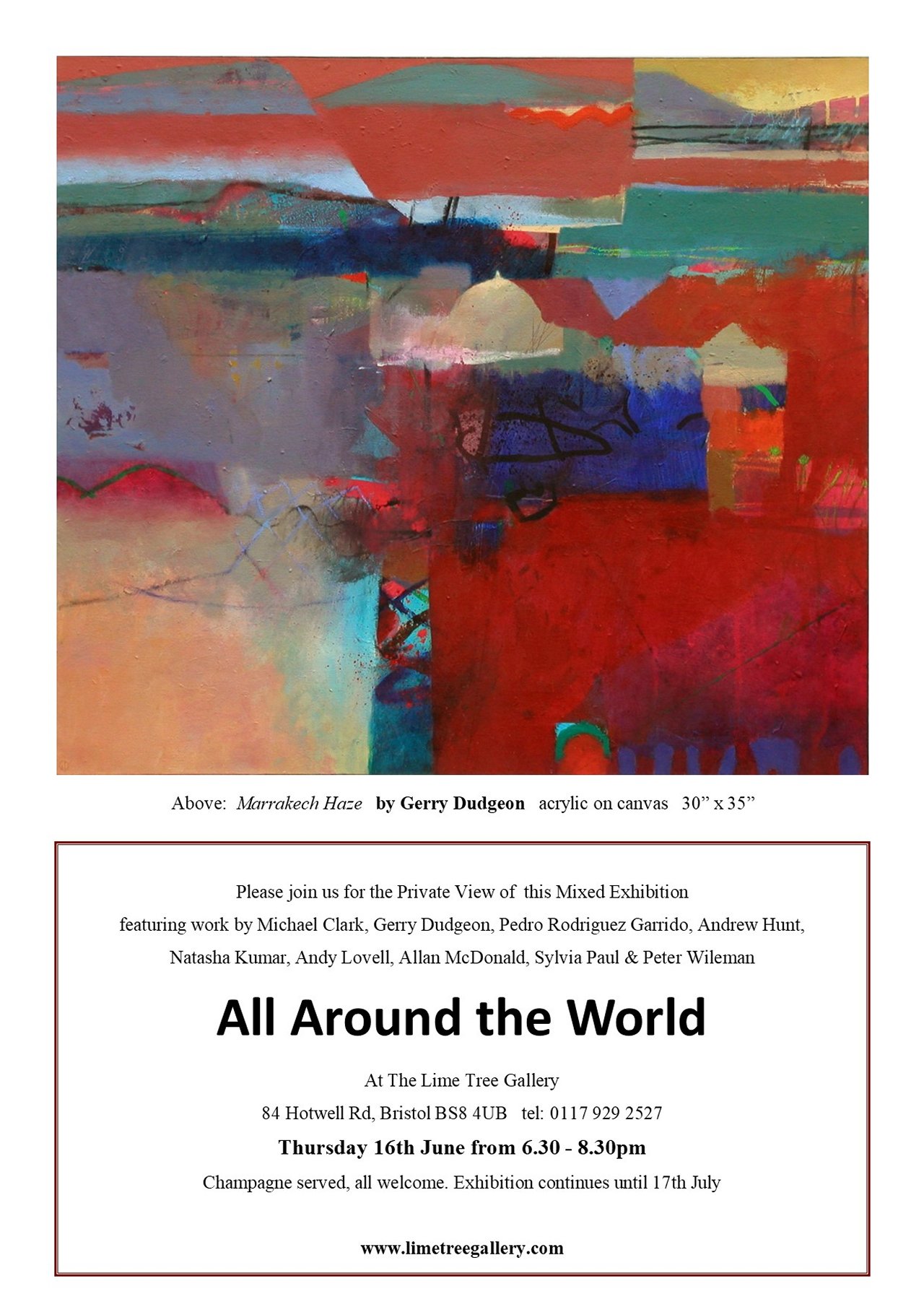 Gerry Dudgeon invite